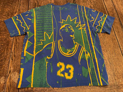 MICHAEL JORDAN Air Jumpman men’s L large All Over Print shirt basketball hip hop