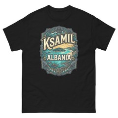 Ksamil Albania Turquoise Bay Graphic T-Shirt Unisex Travel Tee