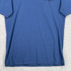 Buttercloth Shirt Mens XL Blue Lightweight Soft Stretch Pocket V Neck