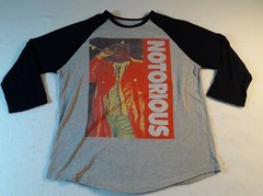 Brooklyn Mint 21 Men Notorious B.I.G. T Shirt New York City Live Aug 3 1995 Sz L