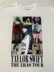 2000s Y2K 2023 Taylor Swift Eras Tour US Tour Dates Music Promo T-Shirt, XXL NEW