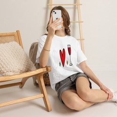 Peace Love Wine Funny Wine Lover T-Shirt