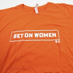 LAT – Live and Tell Short Sleeve Shirt Men’s Orange Used XXL