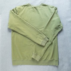 Fjallraven Long Sleeve Top Khaki Olive Green Crewneck Pullover Men’s L Cotton