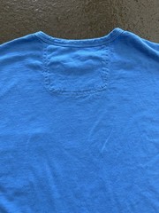 Tommy Bahama Men’s Blue Crew Neck Short Sleeve Pocket Logo Tee Cotton Knit S/P