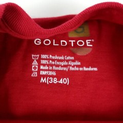 Gold Toe AquaFx Fitness Mens T-Shirt Pocket M Independence Red PreShrunk Cotton