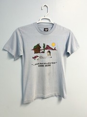 Vintage 80s Sedona Arizona Humor T Shirt Medium Faded Worn Single Stitch USA