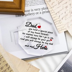 Dad Gifts for Dad from Daughter Son Stocking Stuffers for Men Acrylic Plaque …