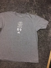 Adidas Shirt Mens Size XL Gray International 03 Go To Tee SS
