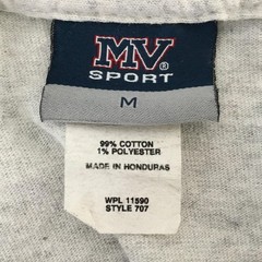 Vintage MV Sport Shirt Mens Medium Gray Venice Beach Surfer Paradise Long Sleeve