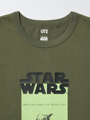 UNIQLO UT STAR WARS Yoda T-Shirts 487466 DARK GREEN Japan NEW 2026