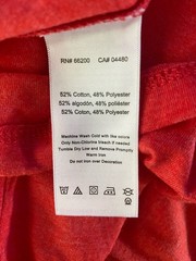 ASICS NWT Standout Fourth Short Sleeve Tee Shirt Logo Men’s Size Medium Red