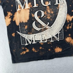 Of Mice And Men Black Graphic Short Sleeve T-shirt Men Medium Distressed READ