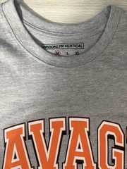 BROOKLYN VERTICAL Grey T Shirt Men’s Size M