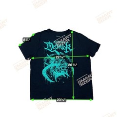 METALOCALYPSE DEATHKLOK SHIRT XL BLACK GREEN VINTAGE 2004