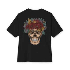 “Bold & Trendy: Men’s Oversized Back Print Streetwear T-Shirt for Urban Style”
