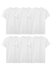 Fruit Of The Loom Men’s Eversoft Cotton Stay Tucked Crew T-shirt, Tall
