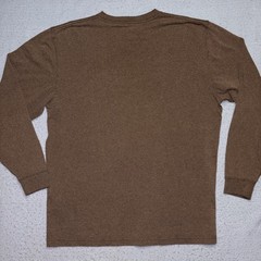 Carhartt Long Sleeve Logo T shirt Men’s Large Loose Fit K231 Green