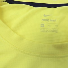 Nike Pro Sleeveless Shirt Men’s Yellow Used 3XL