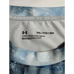 Under Armour Iso Chill Long Sleeve Shirt Mens Size 2XL Blue Black Athletic