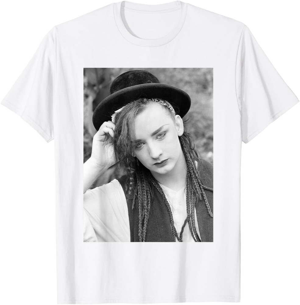 Boy George Culture Club Singer Portrait 1982 T-Shirt