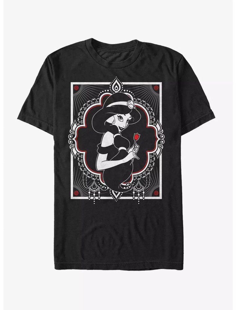 Disney Aladdin Jasmine Rose T Shirt Size S – 5XL Gift For Friends