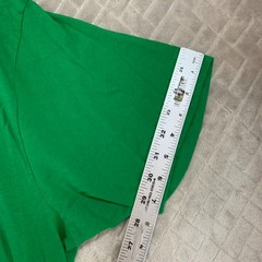 Holiday Time Adult XL T-Shirt Green Elf Santas Helper Short Sleeve Crew Neck