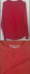 Lot (6) Men’s Med LongSleeve TShirts (5Thermal, 1Reg): GAP, RuggedTrails,Etc