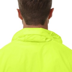 Mens Rain Jacket Cycling Running Waterproof Raincoat Hood Windbreaker Coat