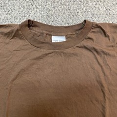 US Military Army Undershirt Qtr Sleeve Crew Neck Brown 436 Union Underwear Large