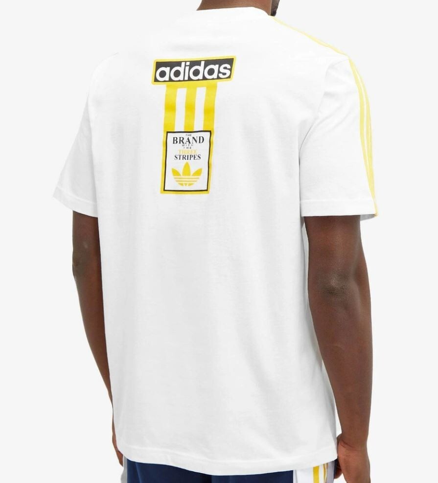 NEW MEN’S ADIDAS ORIGINALS ADIBREAK TEE SHIRT ~SIZE 2XL #IU2360