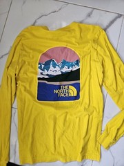 The North Face parks long sleeve shirt.