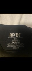 AC/DC 1981 Japan Tour T-Shirt Black, Size Large Angus Young Rock Theme