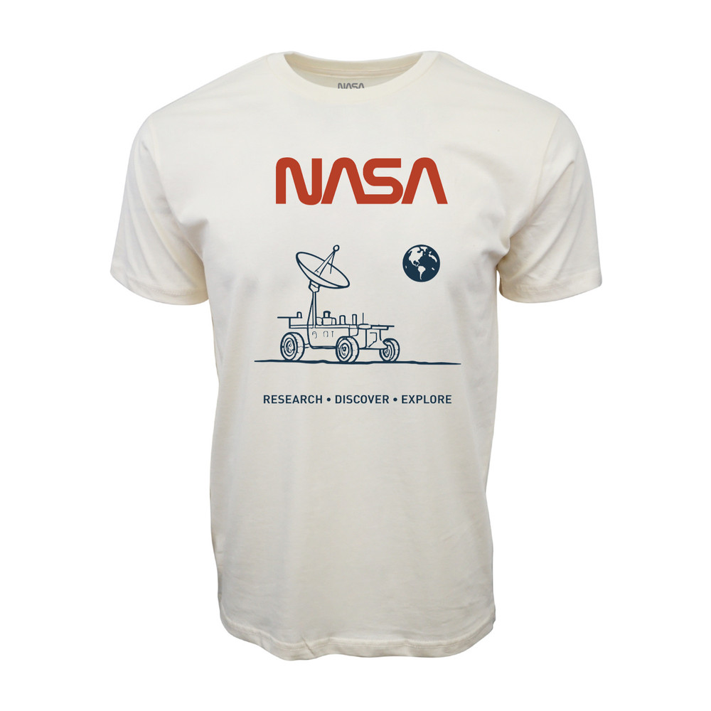 1970 Nasa Research Discover Explore Graphic T shirt