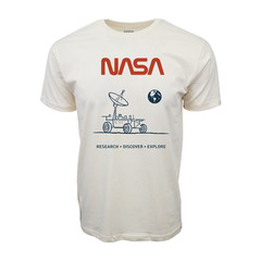 1970 Nasa Research Discover Explore Graphic T shirt