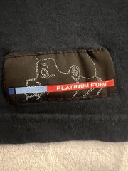 Vtg Platinum FUBU Fat Albert Shirt Mens L Blk Sleeveless 90s Retro Y2K Tank Top