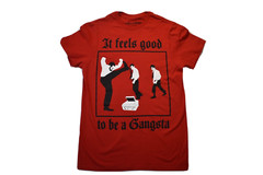 Office Space Mens It Feels Good To Be A Gangsta Funny Shirt New S