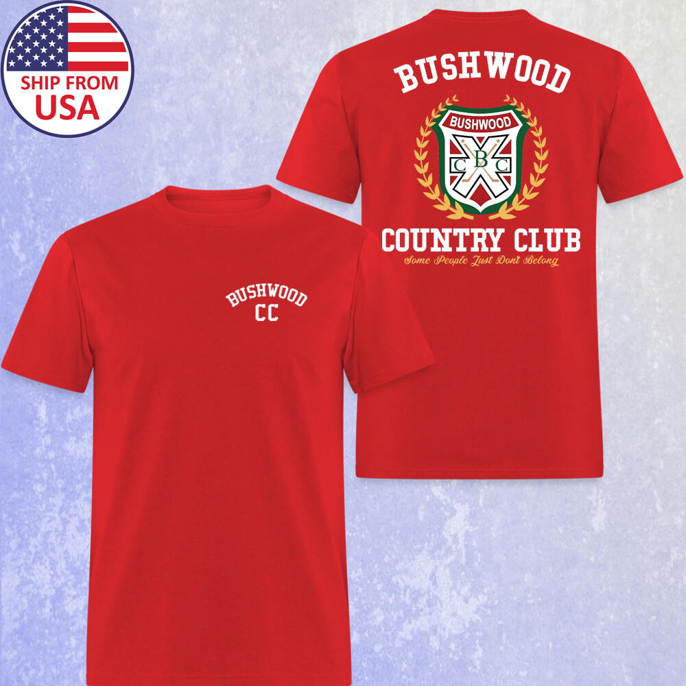 Bushwood Country Club Caddyshack Men’s Red T-shirt Size S-5XL
