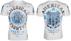 AMERICAN FIGHTER Alabama Lion White Athletic Mens Crewneck T-shirt XL-3XL