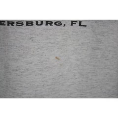 Vintage Ribfest St. Petersburg Florida Tampa Heather Gray T Shirt XXL 90s