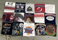 Vintage Graphic T Shirts Random Lot of 5 Mixed 80s 90s Y2k All Size XL Used