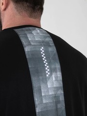 D555 Duke Big Mens Dry Wear T-Shirt Lightweight Reno Mesh Black 2XL-6XL (601921)