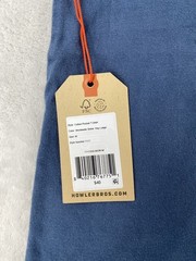 Howler Brothers Shirt Medium Blue Worldwide Stoke Graphic Pocket Tee NEW 2025
