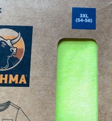 NEW Size XXX BRAHMA 2pc Pocket Tee Relaxed Fit Black Yellow T-Shirts Set