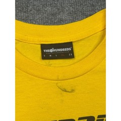 The Hundreds Acid House Party Graphic T-Shirt Yellow Mens XL Streetwear 2022
