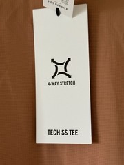 Kenneth Cole Medium Canyon Clay Active Tech T-Shirt Stretch $49