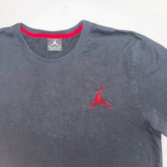 Jordan Brand Men’s Embroidered Jumpman Logo Short Sleeve T-Shirt Black Size M