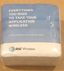 Vintage Y2K ATST ATT Wireless Developers T-Shirt One Size New Sealed