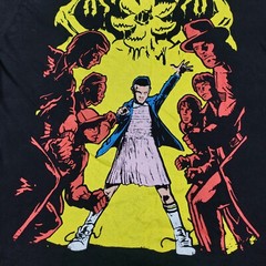 Stranger Things X Loot Crate Shirt Mens Small Black Collab Eleven Demogorgon Tee