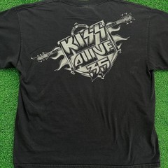 Vintage KISS Paul Stanley Big Face All Over Print Band Tee Graphic Tshirt